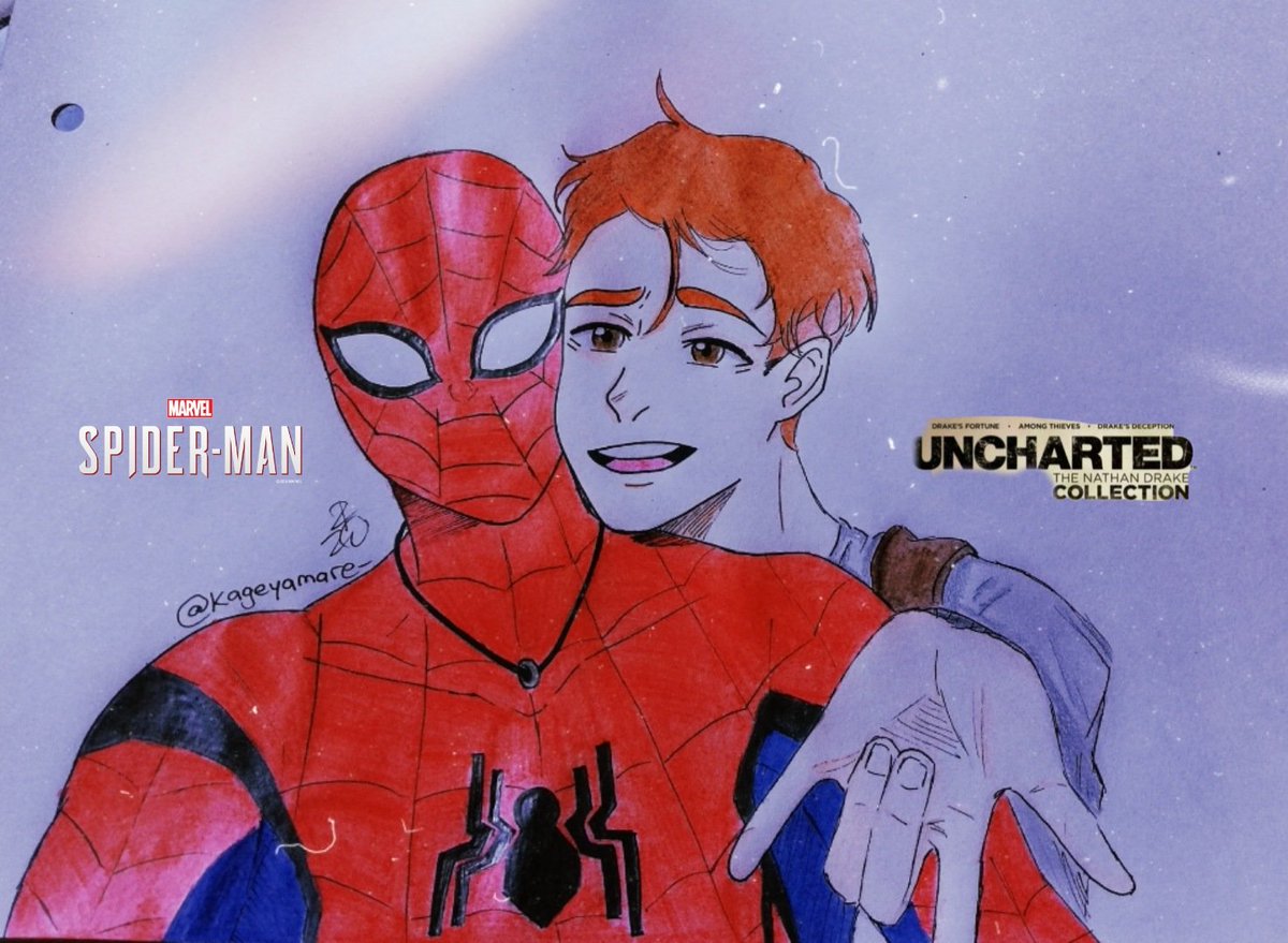 stephnhell's tweet photo. Now, imagine Peter and Nate working together 🕷️💍

#uncharted #spiderman https://t.co/IlZdreLRQA