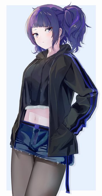 ちょっと寒い朝の田中摩美々です☀︎ 