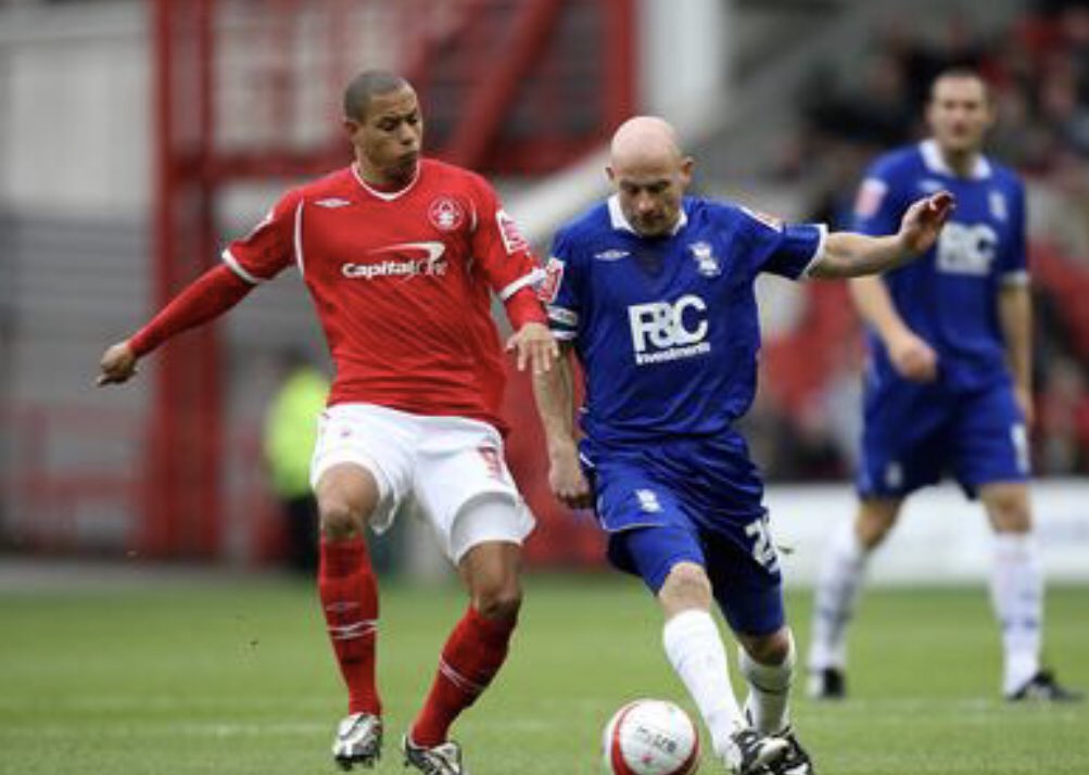 6 - 08/09After our League One stint, we’re back in the second tier with some modern looking kitsBoth teams sporting the “raised” Umbro logo, and Birmingham going for white socks this season  #NFFC 1-1  #BCFC