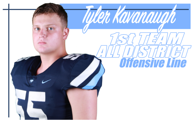 POPCSAD's tweet photo. Proud to announce, Junior - OL, Tyler Kavanaugh as 1st Team All-District! https://t.co/GGkAReC0cA
