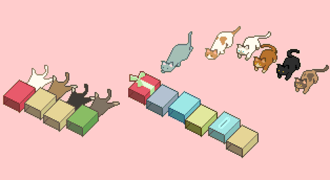 #2020年自分が選ぶ今年の4枚 #Artof2020 
静止画になっちゃうけど改めてドット絵4選 