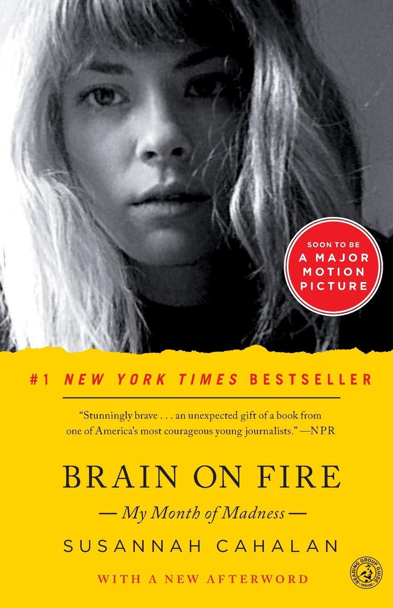 If you don't know who Susannah Cahalan is, she is the person portrayed by  @ChloeGMoretz in the film Brain on Fire, which is based on Cahalan's memoir with the same name.Here's her Wikipedia page:  https://en.m.wikipedia.org/wiki/Susannah_Cahalan