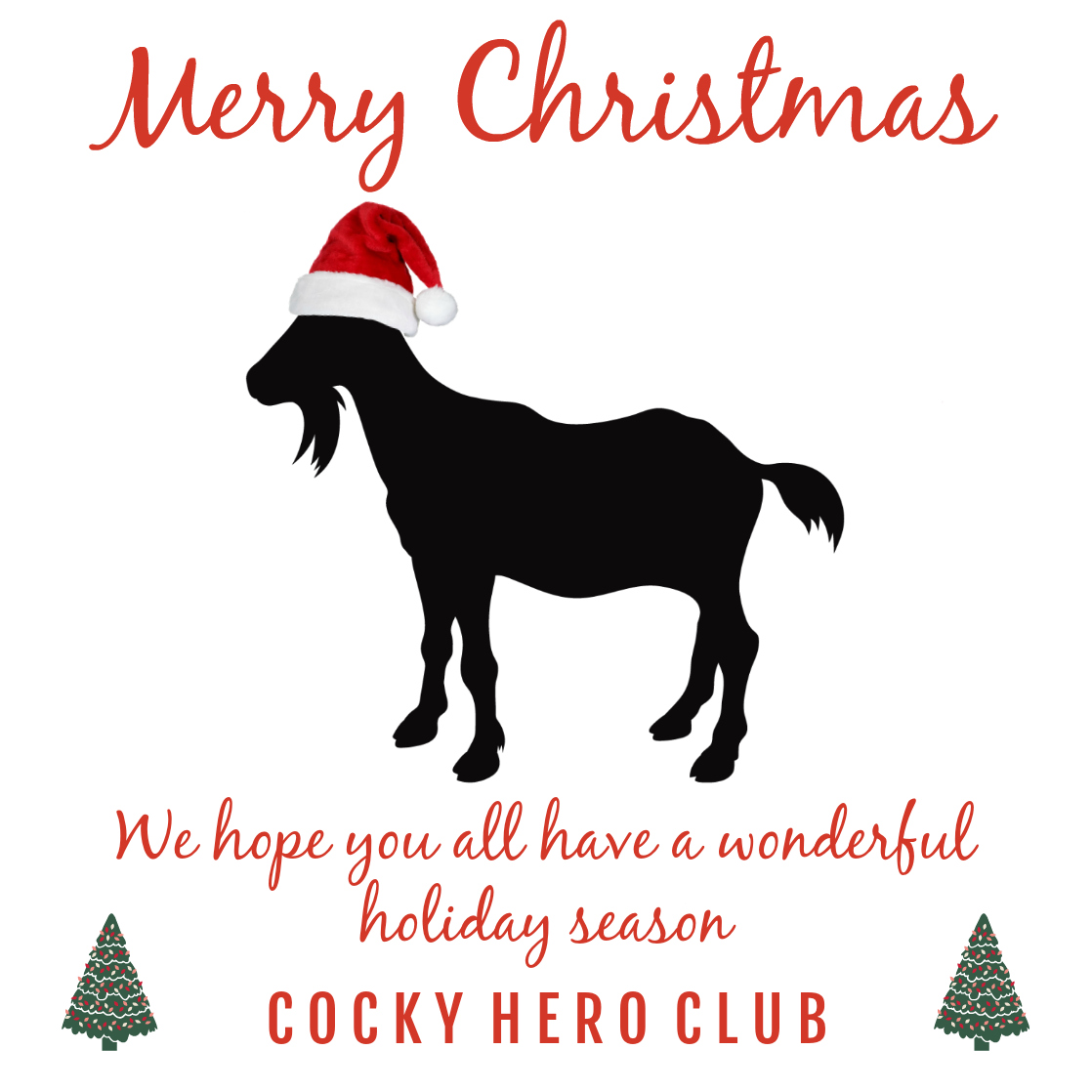 Merry Christmas! We hope you all have a wonderful holiday season ❤