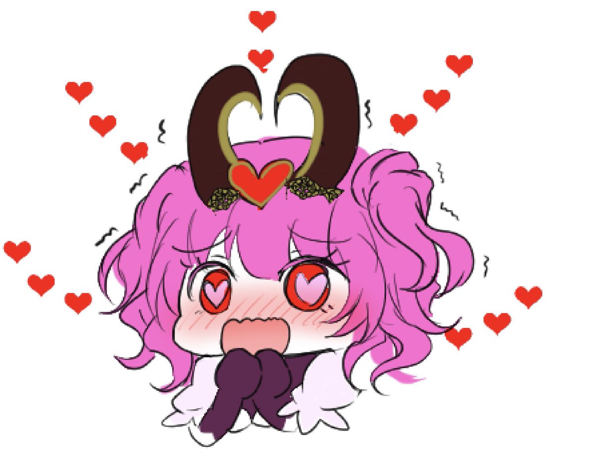 ナアマ え こーんなに可愛く描いてくれるなんてナアマとっても嬉しい うふふ あ のぼぼん º º ただの顔文字のイラスト