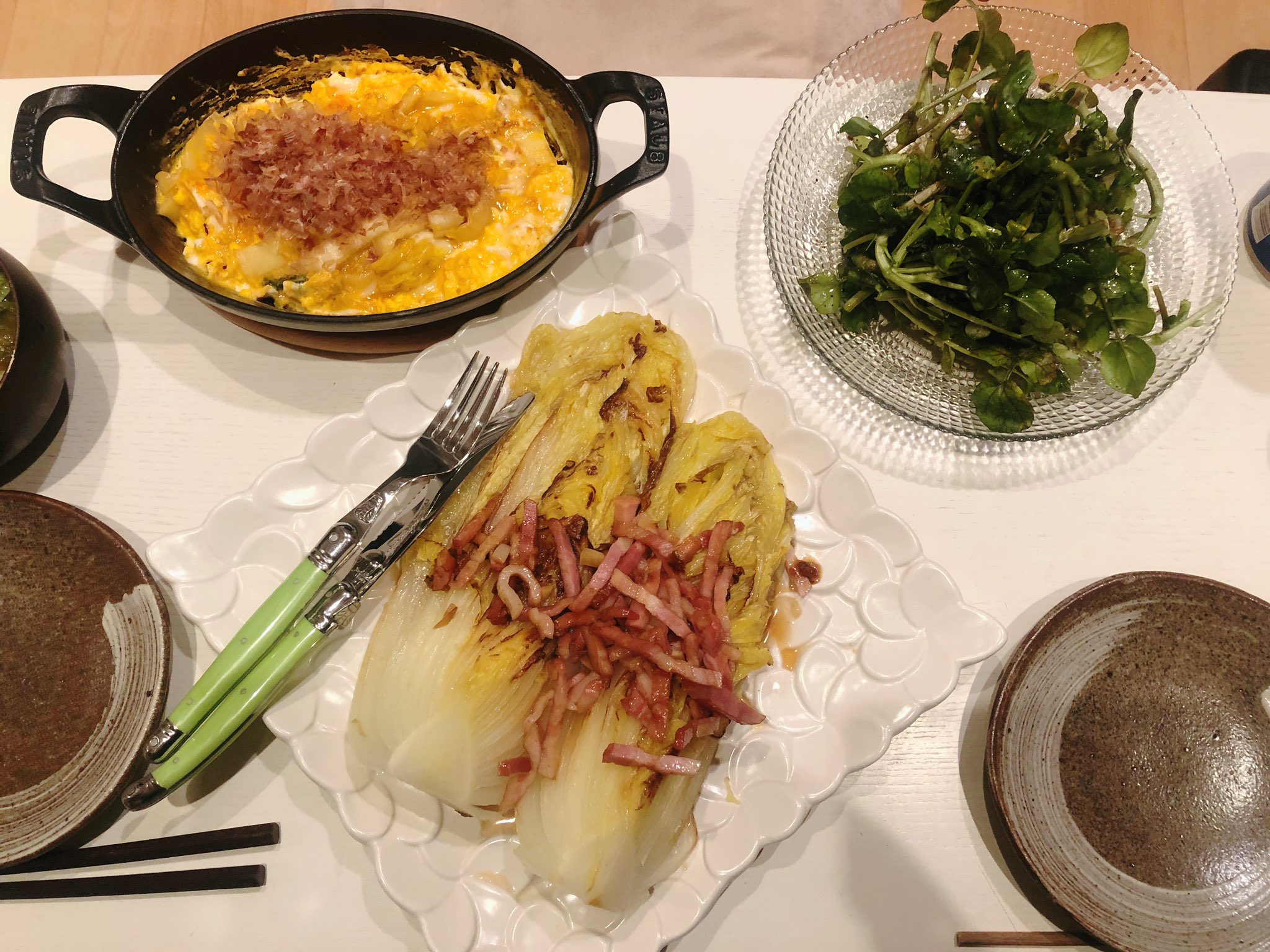 旬の白菜を食べ尽くし ご飯泥棒のおかず お待たせしました Twitter