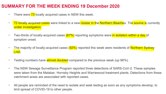 This is the first epi report covering the NB cluster. 2/3 cases were in iso by symptom onset.