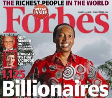He became a billionaire for the first time in 2008, the first black African on the Forbes list, and has an estimated net worth of $2.8 billion. In 2017, he received an Honorary Doctorate in Commerce from the University of the Witwatersrand (Wits).