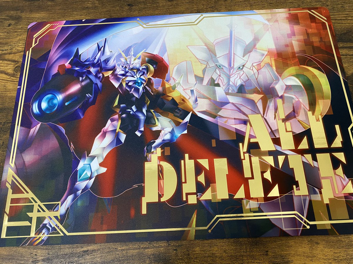 オメガモン プレイマット 未開封]デジモン オメガモン プレイマット