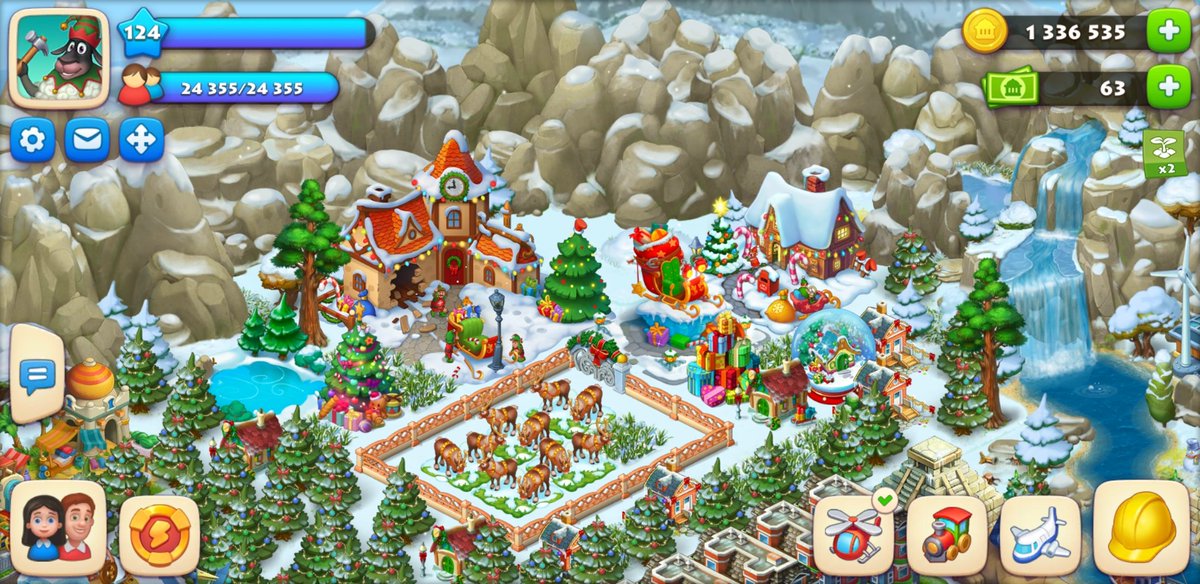 StrwbrryFldzLtd's tweet photo. Merry Christmas from Santa's Village in Leopardville. This is too cute! https://t.co/5Z8qWBETAf