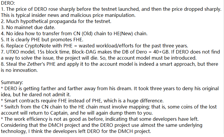 DeroScam's tweet photo. $DERO
let's lookt at Picture two,  Point, A, B, C, D, E, F:
1. Piont A, before DERO Testnet news came out, price pump around 40% to Point B.  
2. Point C, Sell pressure.
3. TestNet good news, DERO believer buy buy buy!
4. Point E,F, keep dumping!
5. Done, around 10BTC sold! https://t.co/VtqIYtTWIb