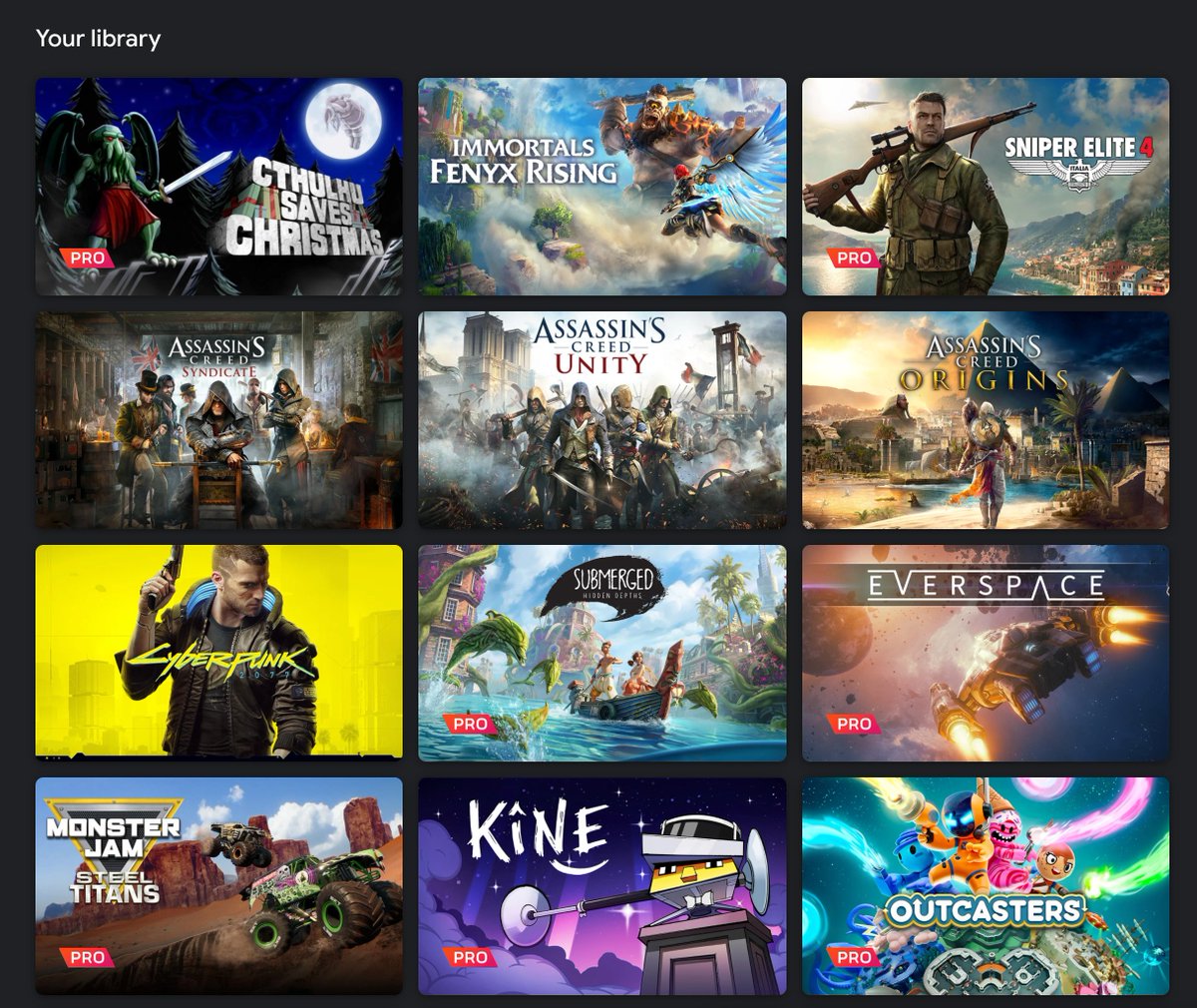 I just checked my  @GoogleStadia and I have 69 games. Is this my new  @Steam ? Here's a thread of the games I've been playing so far  1/25