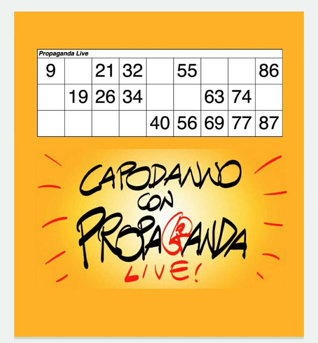 #propagandalive #propagandatombola