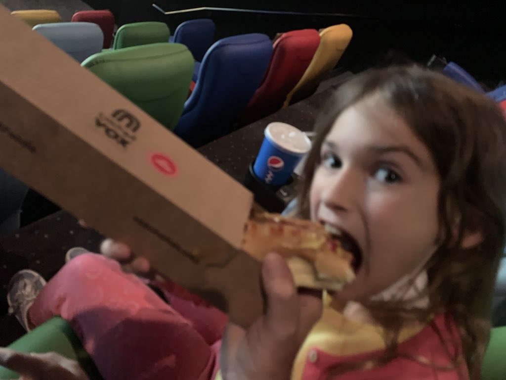 Fair to see jnr like <a href="/voxcinemas/">VOX Cinemas</a> hot dogs 🙏🏼 #TheCroodsANewAge  all by ourselves 👍👍👍👍👍