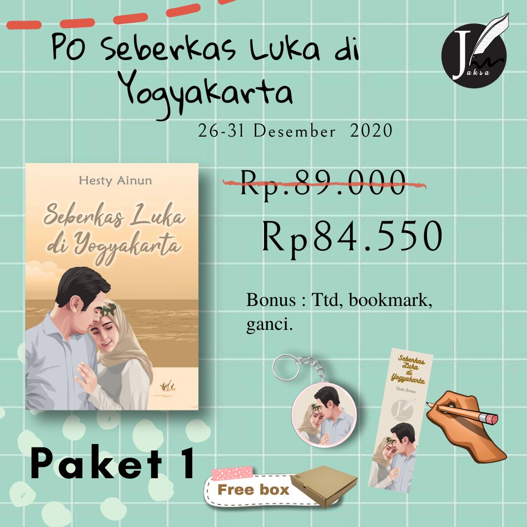 jaksamedia_id's tweet image. {Pre-order Seberkas Luka di Yogyakarta}

Hallo Sahabat Jaksa, mana nih ya yang dari kemarin nanyain kapan PO SLDY?

Sekarang ada 2 pilihan paket menarik dengan bonus bonus unlimited. Pokoknya hanya ada kalau kalian ikut PO.

#jaksamedia #seberkaslukadiyogyakarta #pobuku #ponovel