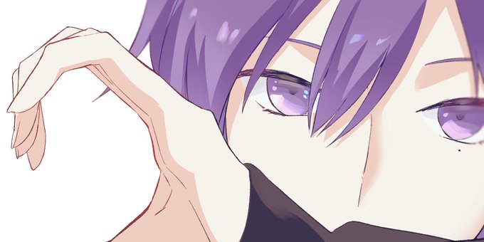 「特写 紫色の目」のTwitter画像/イラスト(人気順)