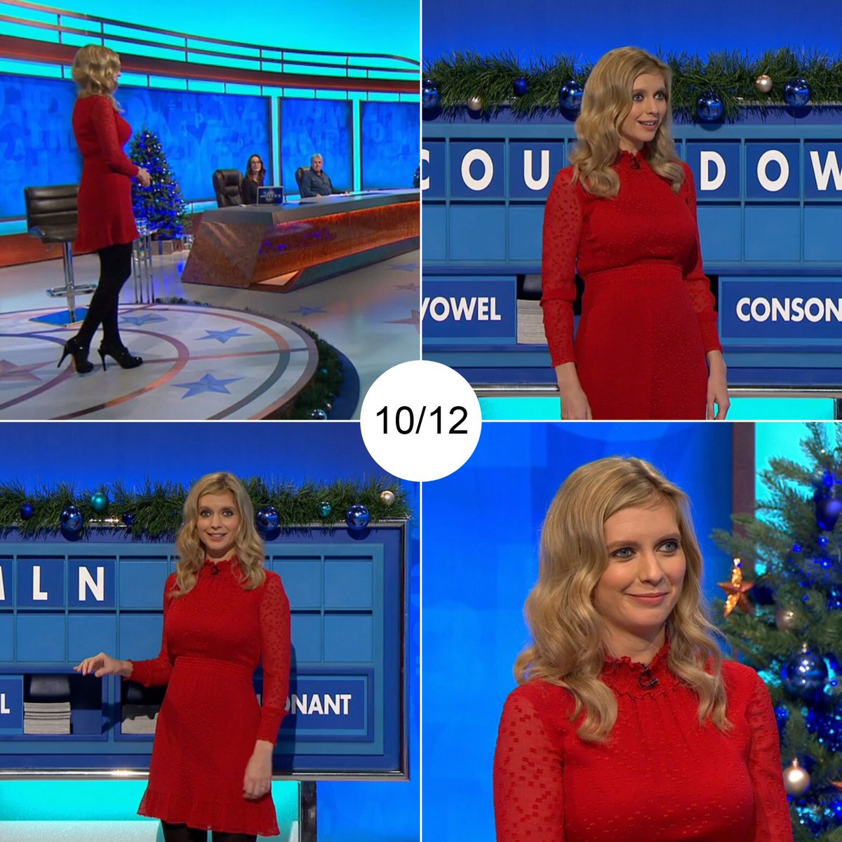 RachelRileyFC's tweet photo. Countdown Look of the Month: These were the four highest rated Rachel looks in December. Vote below. #RRstyle 👗 https://t.co/hUly38C1YJ