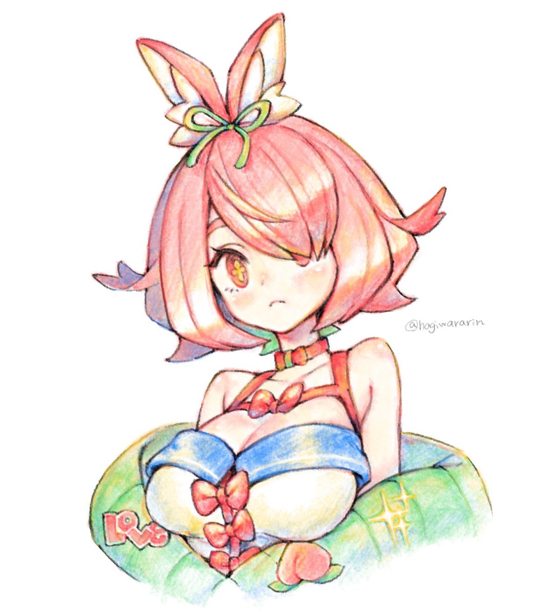 Ipadらくがき もっとももちゃんあーと 萩原凛 のイラスト Ipadらくがき もっとももちゃんあーと 萩原凛 のイラスト