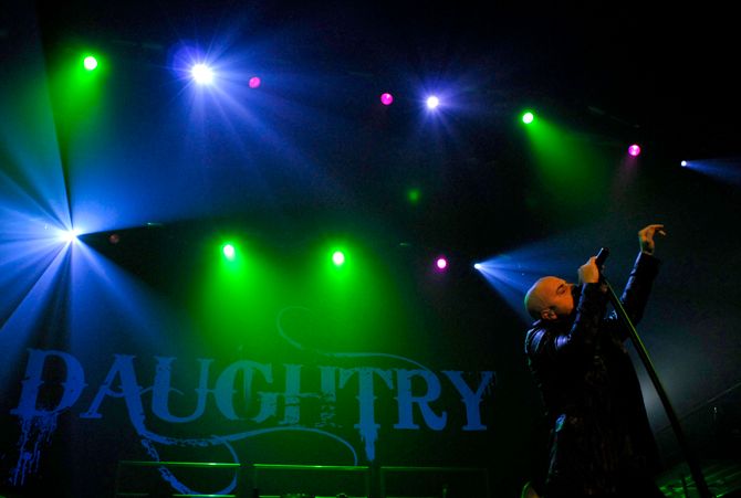 Happy Birthday    from Daughtry\s Leave This Town Tour at the Arena in 2009 