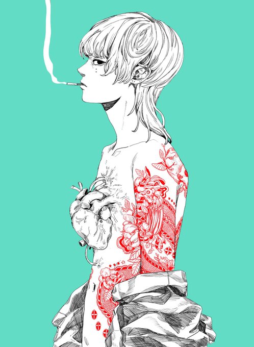 百々田のイラスト