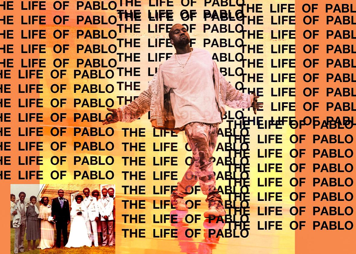 Earth and the Life of PabloEarth, with its seasonal changes to it it very much so represents tlop's ever-changing album title, with the album filled with bangers and headbanging worthy music, earth also has higher highs and lower lows like TLOP.