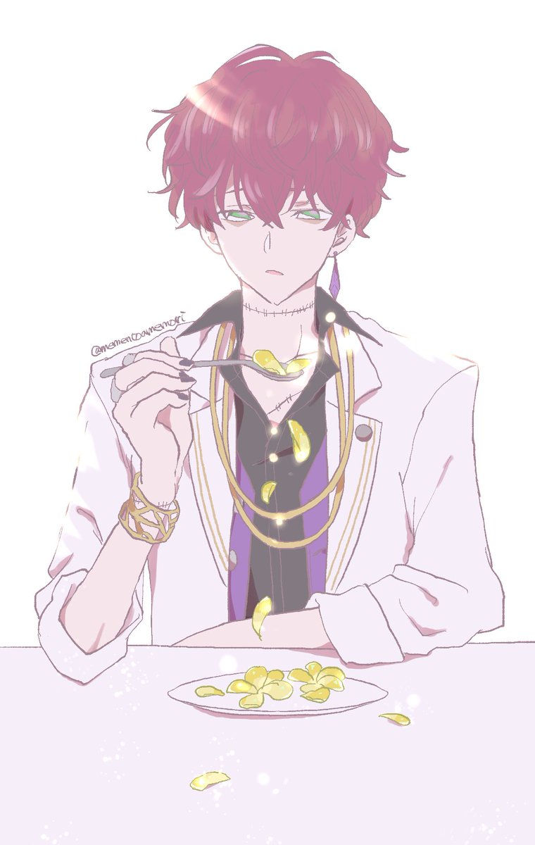 まほやく 金の花びら まほやく Fa 雨森 心雪のイラスト