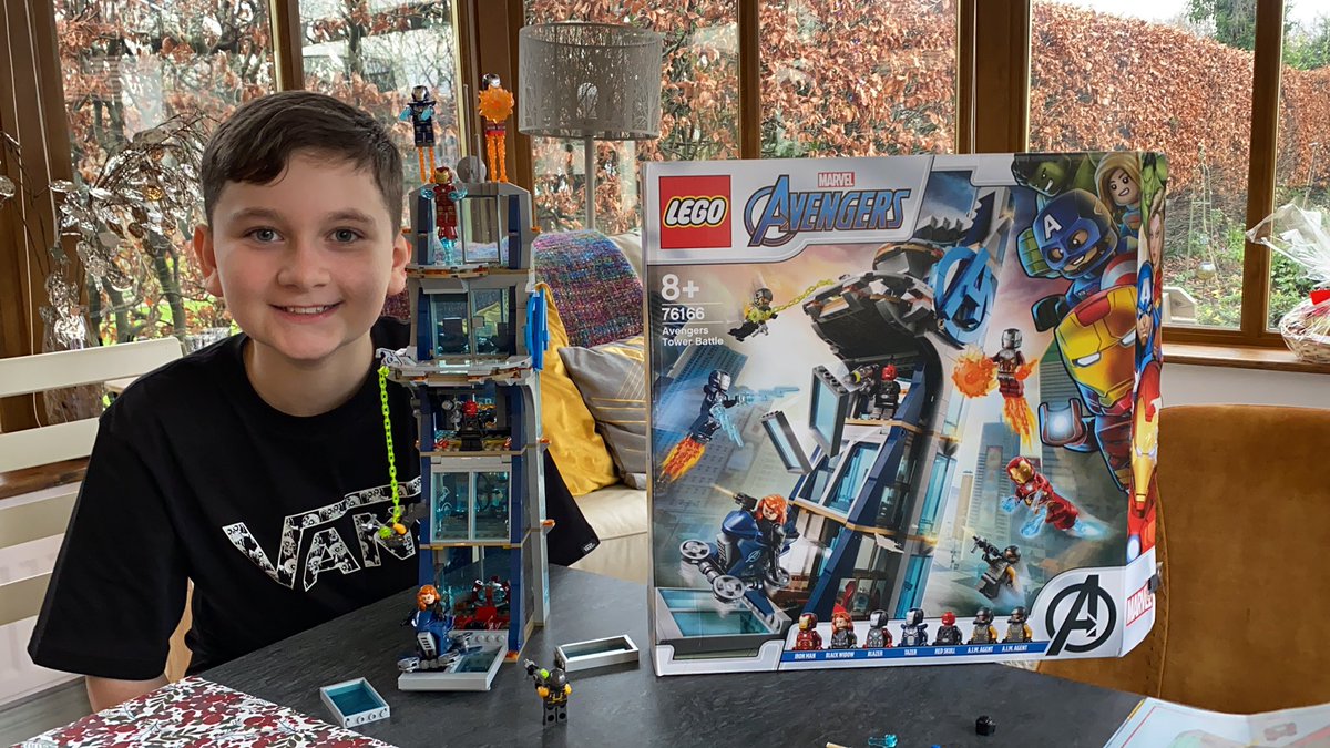 The Avengers Tower! Whoop, whoop!!! #LEGOBuildDay