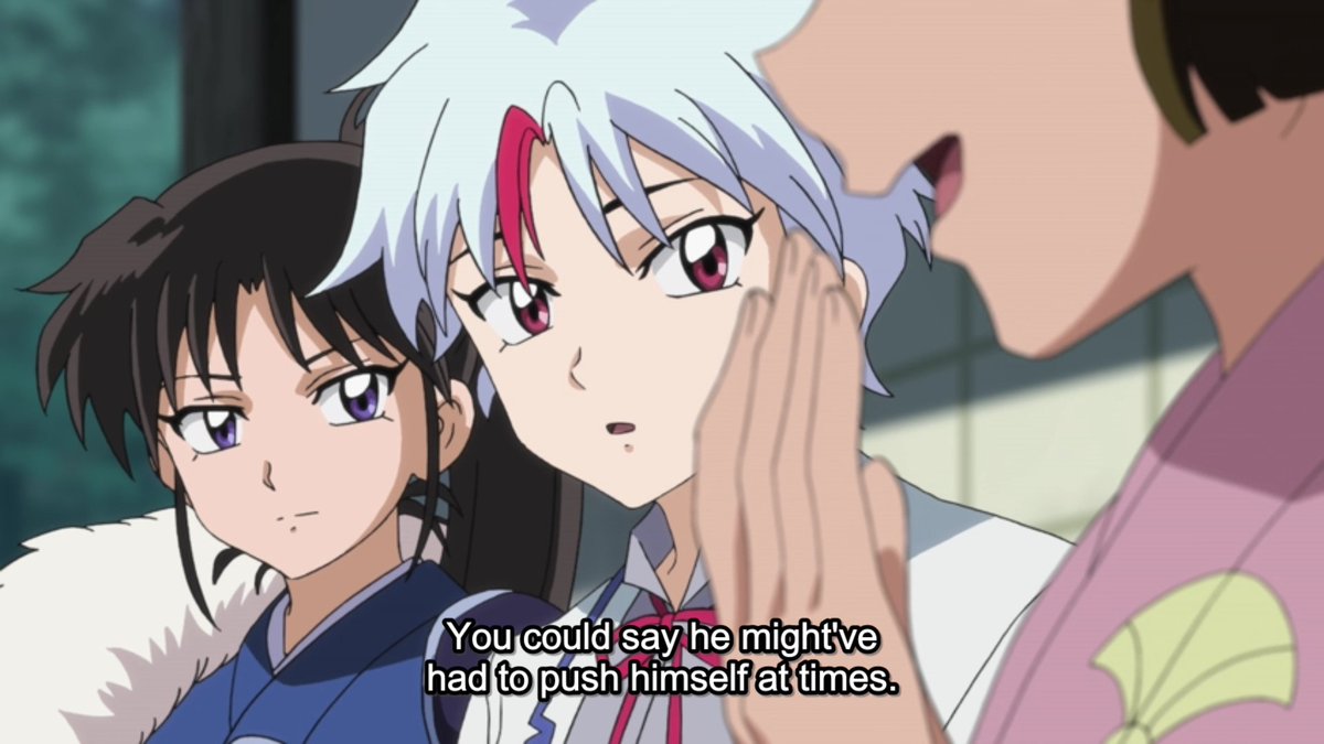 Ummmmmmmm ......... Way to talk sh*t about your dad behind his own back there.  #YashaHime
