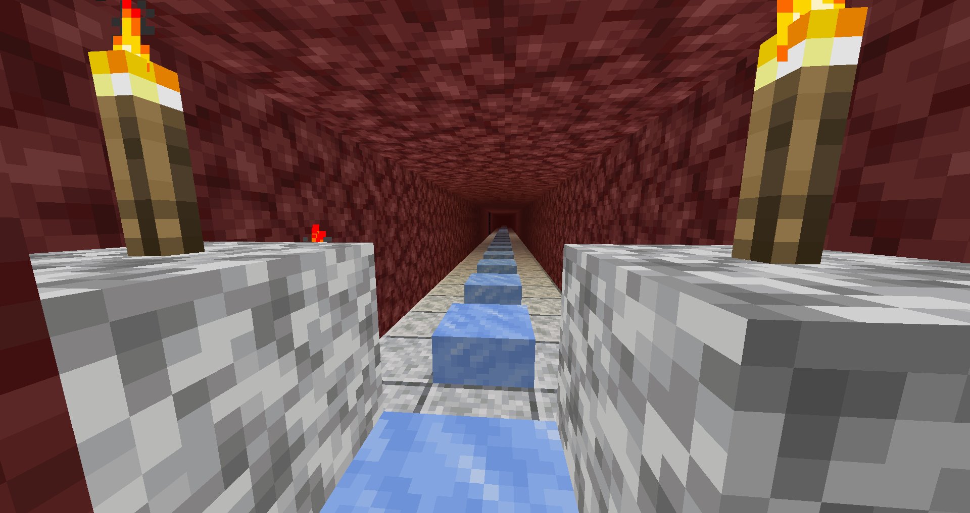 たさし ゲーム実況者今は 知名度低い Chokoのマインクラフト 氷の素材集めとエンドへの近道をする為にネザー経由の氷ボート駅と路線を追加した 駅名はアイス ストーム駅 ちょうど海が見える場所なので建築をするために途中下車駅も作った 正確には