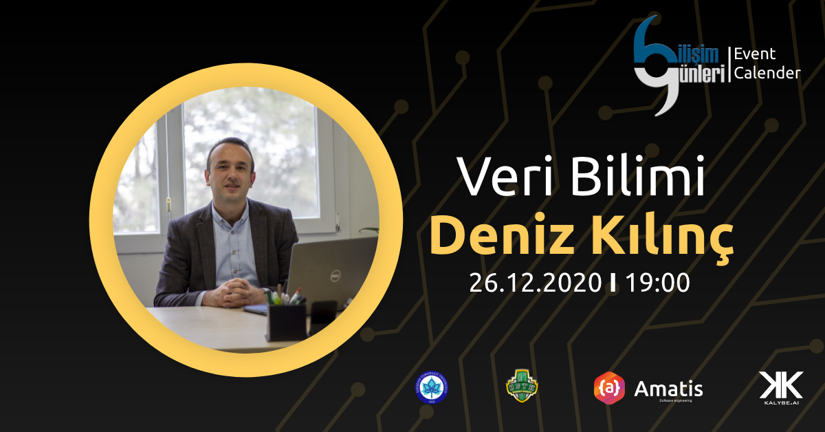 Kalybe.AI (@kalybeai) on Twitter photo At the Bilişim Günleri (Tech Days) event organized by Eskişehir Osmangazi University Computer and Information Technologies Club, our founder <a href="/denizkilinc/">Prof. Dr. Deniz Kılınç</a> will explain Data Science.
#KalybeAI #KalybeScience #TechDays At the Bilişim Günleri (Tech Days) event organized by Eskişehir Osmangazi University Computer and Information Technologies Club, our founder <a href="/denizkilinc/">Prof. Dr. Deniz Kılınç</a> will explain Data Science.
#KalybeAI #KalybeScience #TechDays