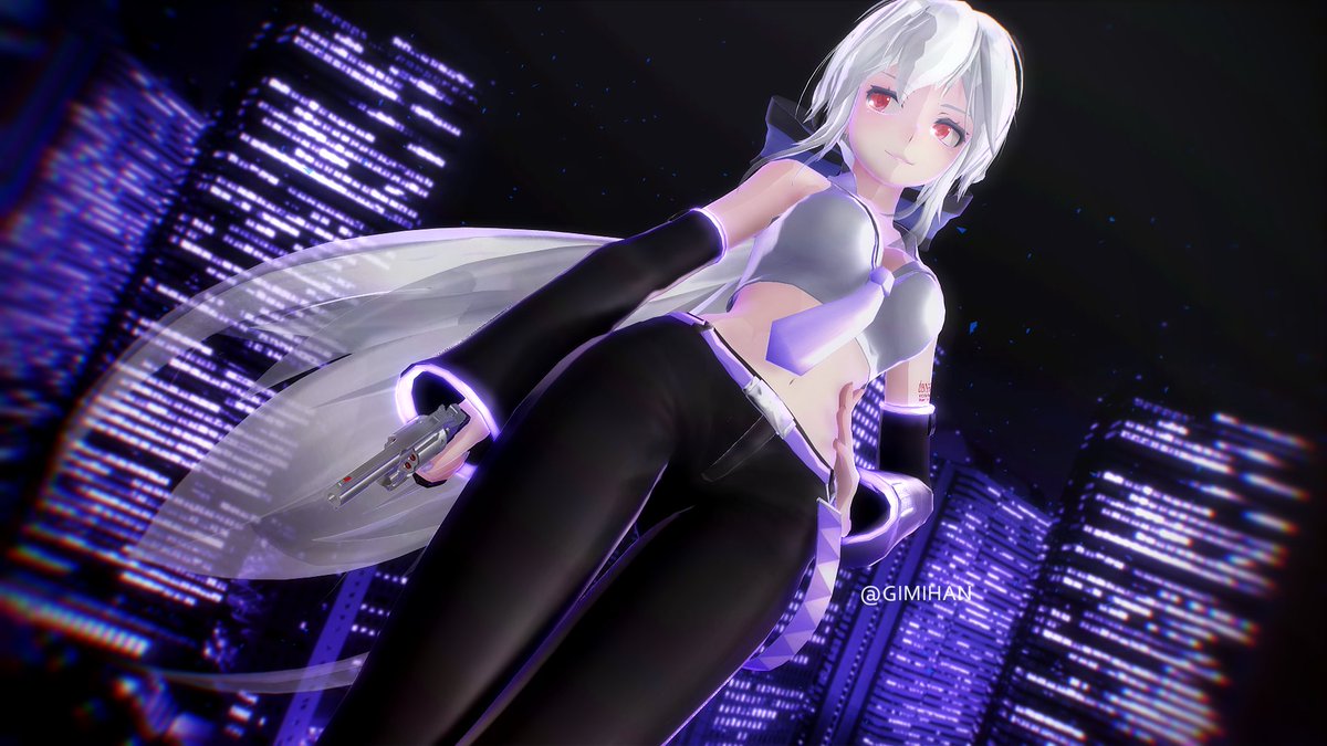 Gimihan Ghさん かっこいいハクさん Mmd 弱音ハク