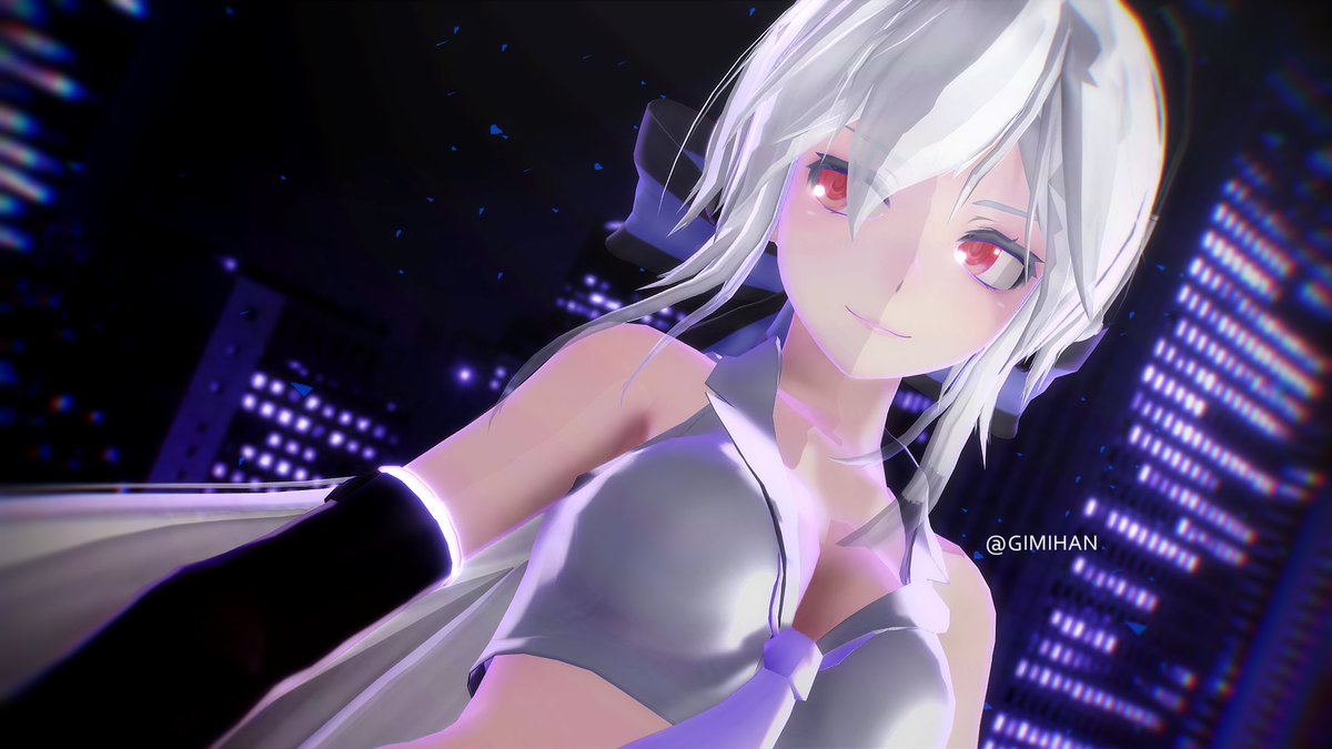 Gimihan Ghさん かっこいいハクさん Mmd 弱音ハク
