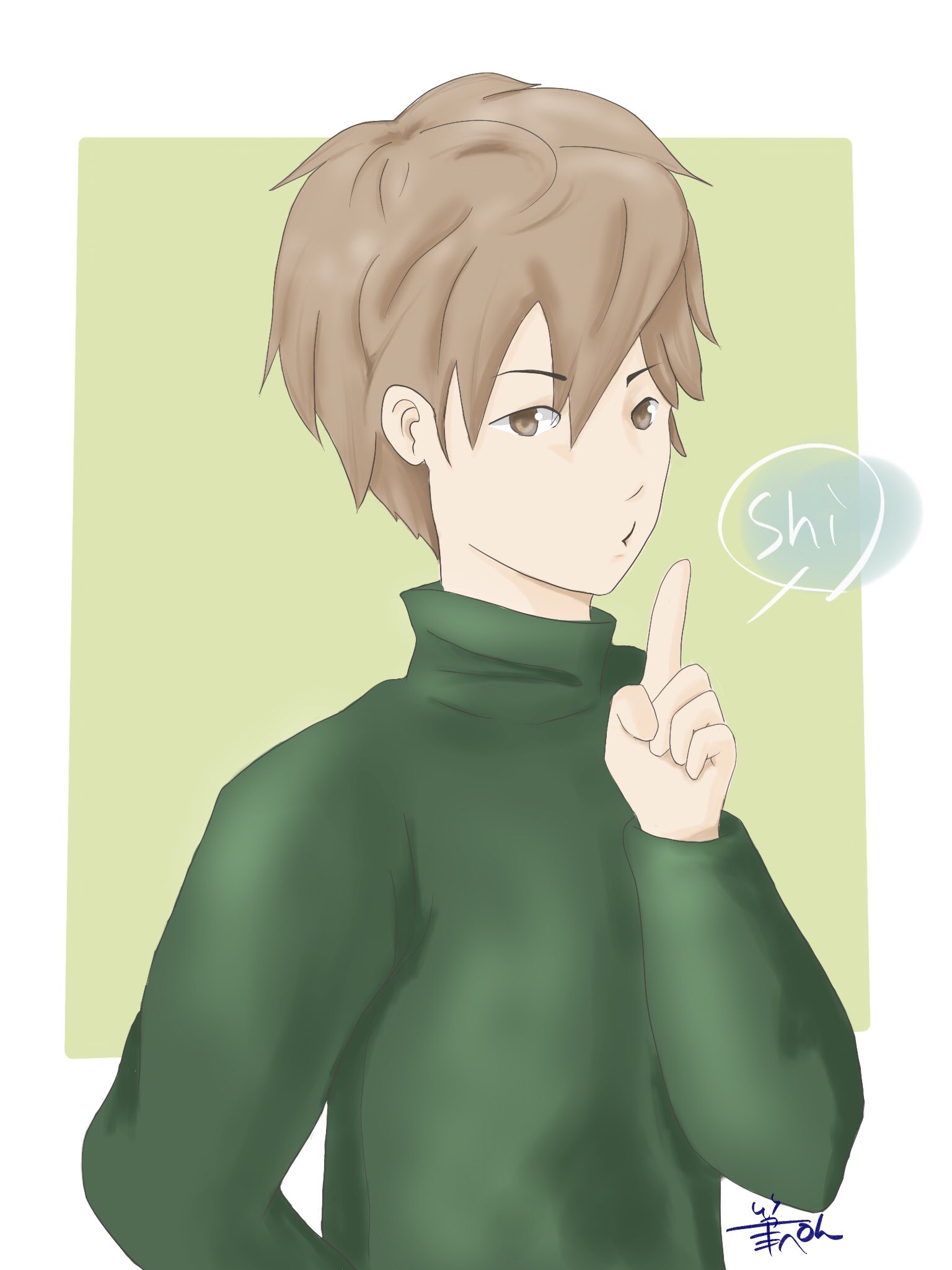 ゆるい筆ぺん イケメン練習その しーっ 静かにな イケメンがイケメンなのかよくわからんくなってきた笑笑 あと手が美しくないね ファッションセンスも欲しいです笑 ないものねだり 3 イラスト 絵描きさんと繋がりたい 創作の狼煙