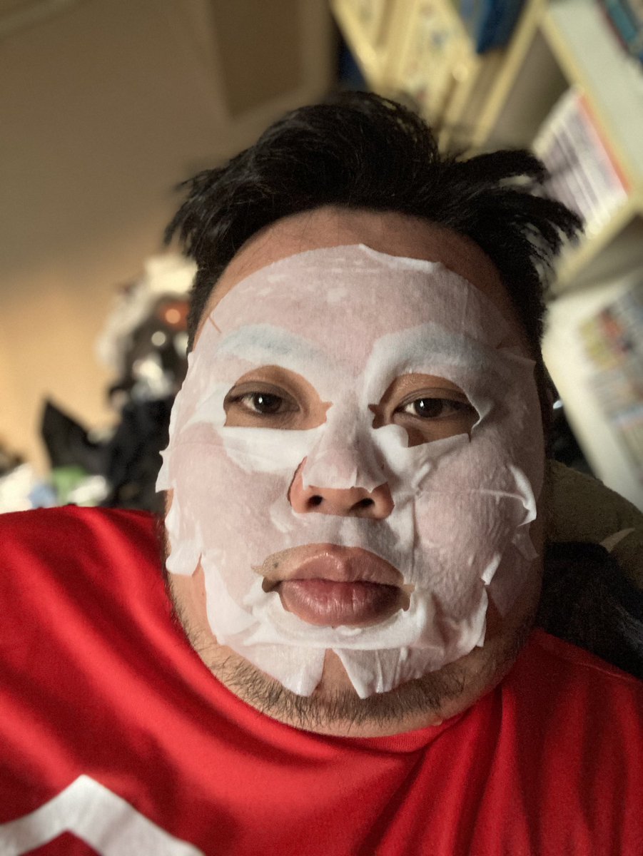 バジトウフー山口友也 眉間だけカサカサだったのでついやってしまいました 笑 ありがとうございます