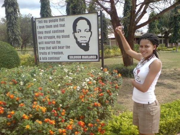 It was a super dope trip plus my dad is my homie so we enjoyed  we also stopped at the historic Solomon Mahlangu college in Morogoro Tanzania established by the then exiled ANC.