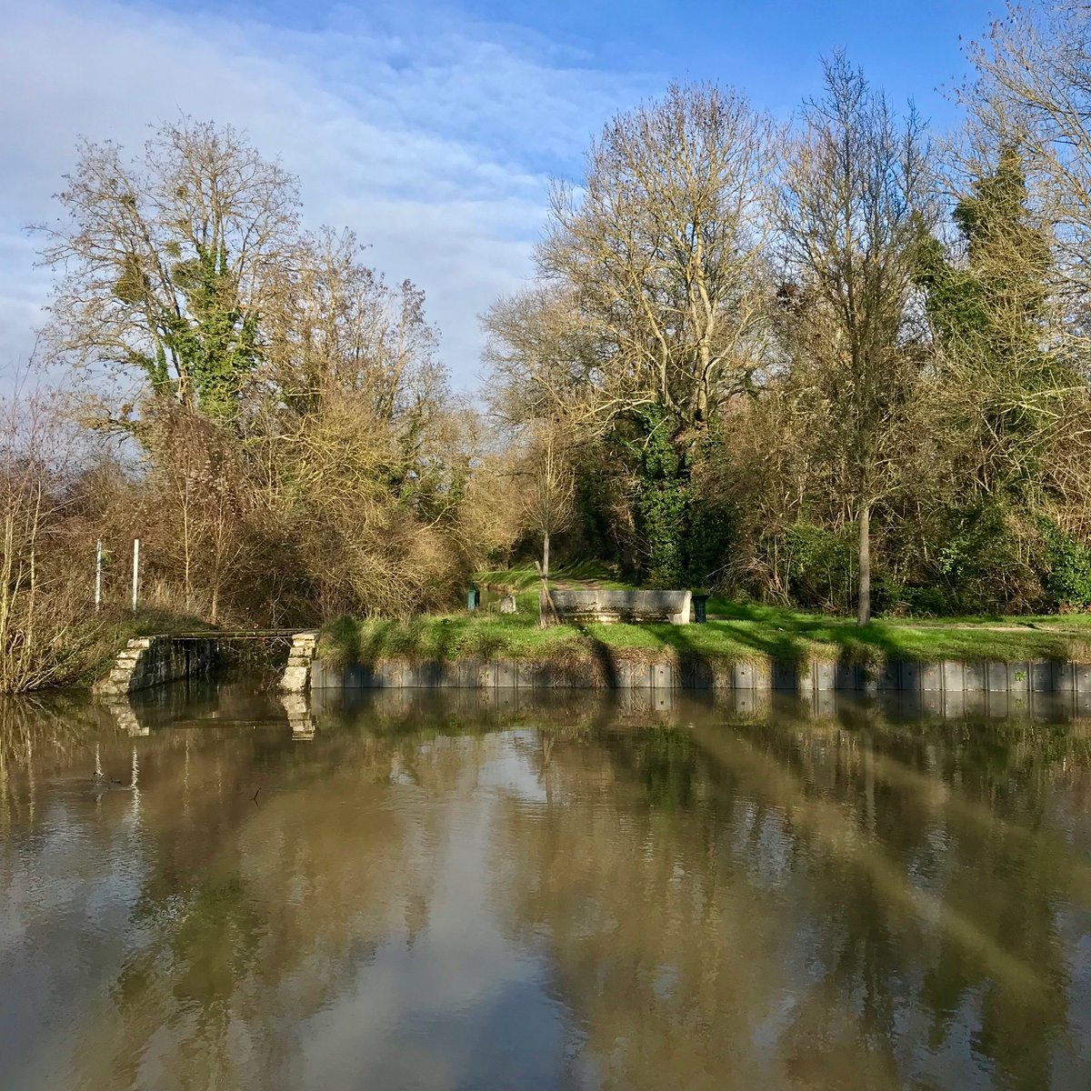 Repérage d’une balade « au pays de l’Ourcq », 13 km entre les bords du Plateau briard, la rivière et le canal de l’Ourcq, les berges de la Marne. A 40’ de la Gare de l’Est par la ligne P du Transilien. Parcours à retrouver en 2021 sur <a href="/EYParis/">Enlarge your Paris</a> 
#Cpasloinentrain