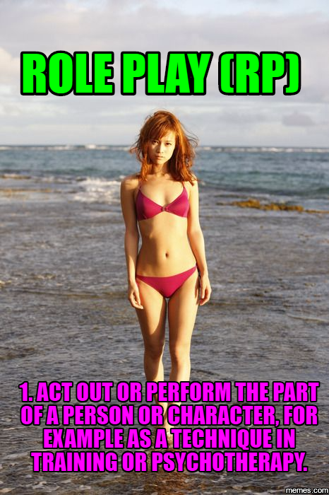 First off, I defend Role-Play, not Role-Players. Do I have friends, yes. And I let them know when lines are crossed but I don't freak out about it unless it persists or gets monumentally bad (or if it seems an ill omen for the writer themselves).