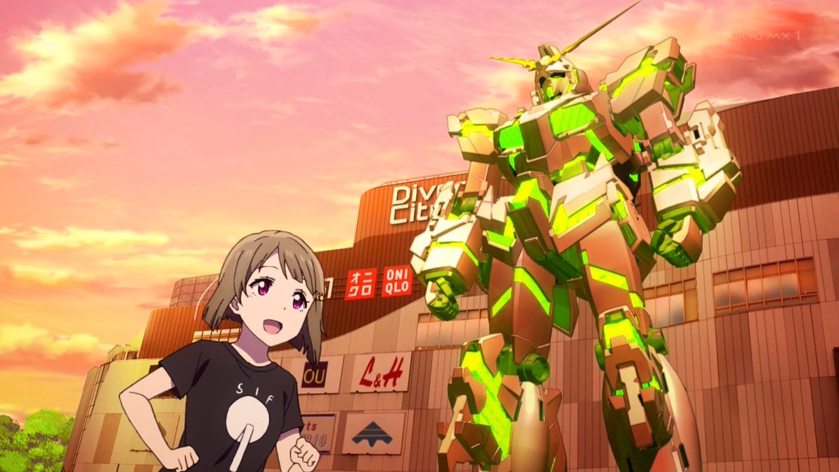 にーまるいち 社畜 今までユニコーンガンダムの脚だけがチラッと映って まぁ同じサンライズとは言えガンダム と世界観ガッツリ共有しちゃ色々まずいんやろなぁ なんて思ってたら最後の最後にダイバーシティ東京諸共こんなガッツリ映るとか笑うやろこんなん にーまるいち 社畜 今までユニコーンガンダムの脚だけがチラッと映って まぁ同じサンライズとは言えガンダム と世界観ガッツリ共有しちゃ色々まずいんやろなぁ なんて思ってたら最後の最後にダイバーシティ東京諸共こんなガッツリ映るとか笑うやろこんなん