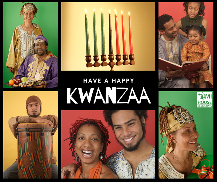 Today marks the beginning of Kwanzaa which celebrates African heritage,African-American culture, and community within the race by focusing on the seven principles of unity, self-determination, collective work and responsibility, cooperative economics, purpose, creativity, &amp; faith
