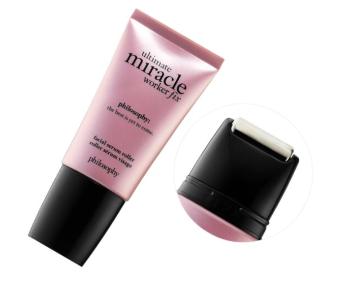 davelackie's tweet image. Today's skincare giveaway is designed to help lift and firm skin. It's philosophy's ultimate miracle worker Facial Serum Roller. To enter, RT &amp;amp; follow @davelackie