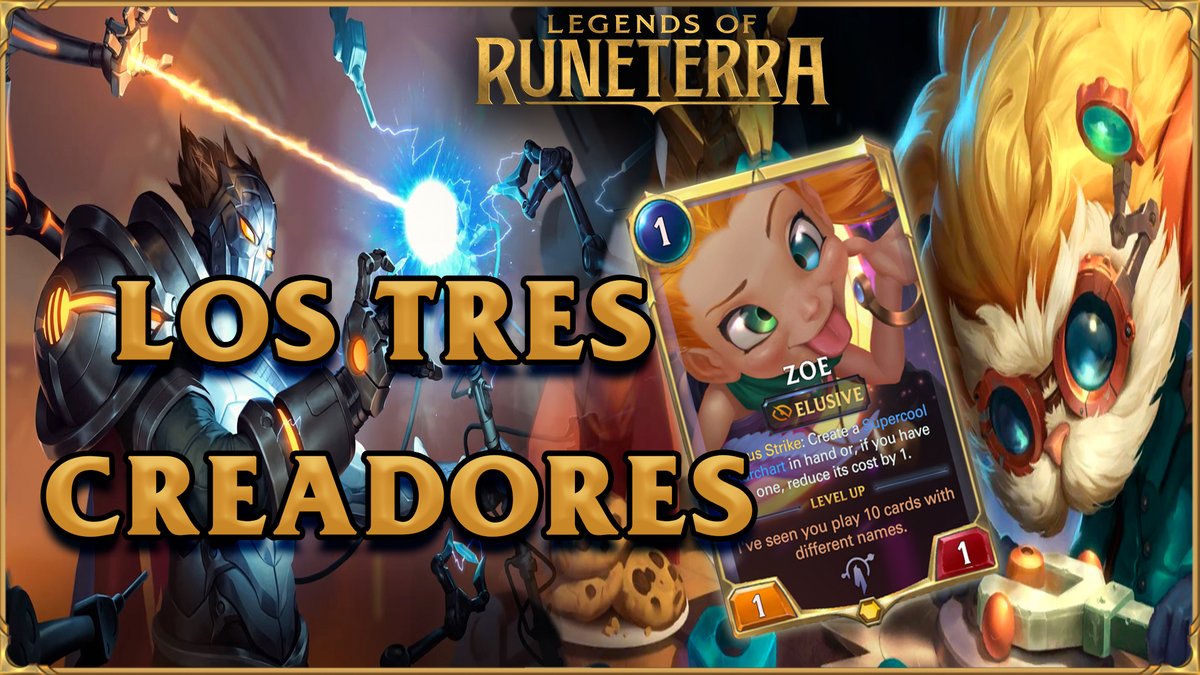 Buhetes ,nuevo video en el canal, con un cocktail para estas navidades ,vamos a crear muchas cosas con este deck. Espero que os guste!!.<a href="/RuneterraES/">Legends of Runeterra ES</a> 
youtu.be/1BR9D3hO03E