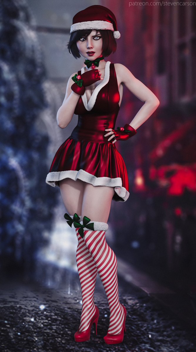 LewdTimeWoman's tweet image. Elizabeth wishes you the happiest of holidays!

Because there’s a bunch during December...
