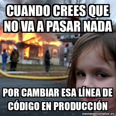 CodeSpaceAcade's tweet image. ¡Que levante la mano el que le ha pasado! 
#desarrolladores #code #coderlove #desarrolloweb #programadores #webdevelopment