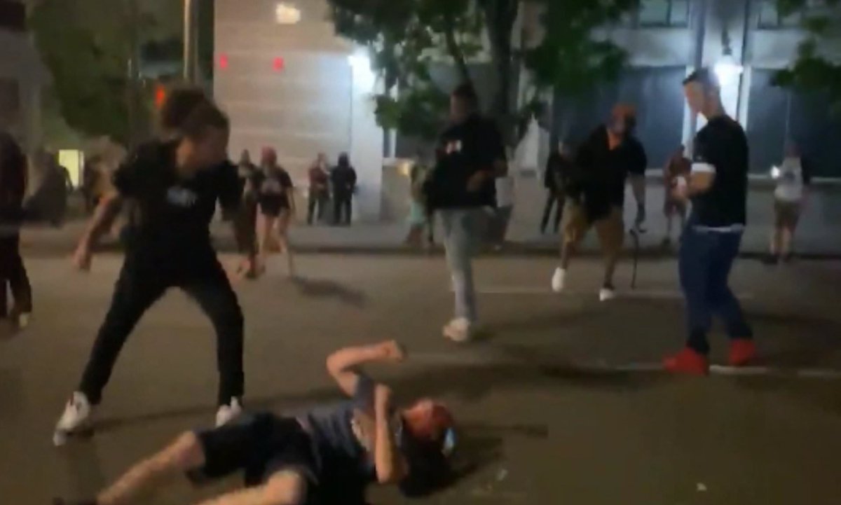 Women get turned out when you commit acts of unspeakable violence in front of them. If you're a big pussy or don't wanna go to jail though, you can always pay a homeless guy $40 to pretend to mug you and let you kick his ass while you're walking out on the streets.