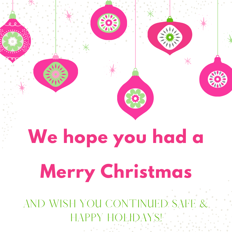 PinkSolution's tweet image. We hope you had a Merry Christmas and continue to have safe &amp;amp; happy holidays!

#safeholidays #merrychristmas2020 #pinksolution