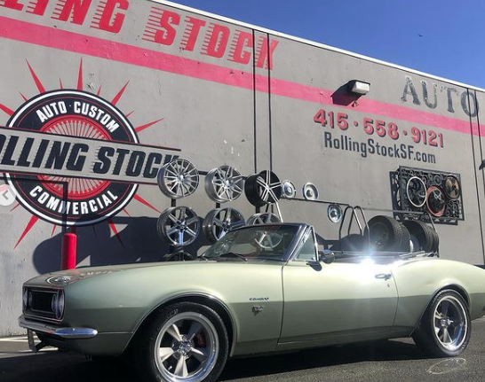 RollingStockSF's tweet photo. ‘67 Camaro, we installed 17” US Mags and fresh rubber. 
 Hiring Now!
How do y'all like it??

Want to customize your ride? Call our team at ☎️ 415-558-9121

#Citybythebay
#carculture #bayareacars
#carlifestyle
#wheelshop
#carswithoutlimits https://t.co/9JCFuc28t2