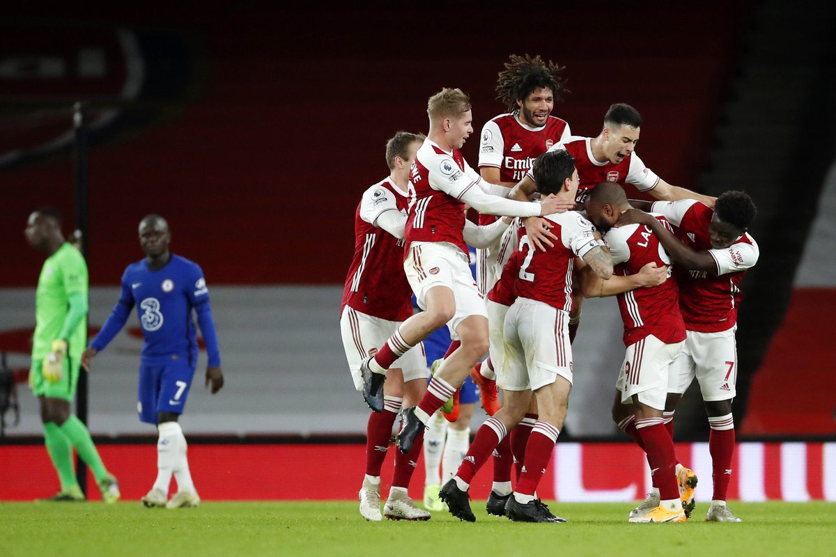 Arsenal beat Chelsea to end winless streak, United held at Leicester