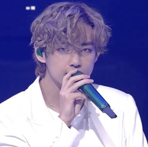 Taehyung staring right into the camera - a blush making thread