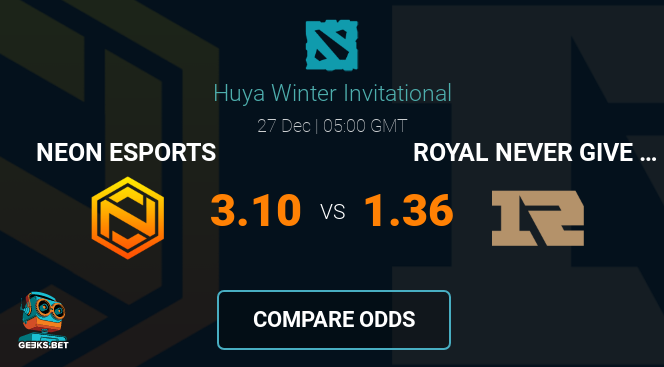 GeeksBet's tweet image. Looks like Royal Never Give Up is the favourite in this match! Do you agree?
#esports #compareodds #betonesports
