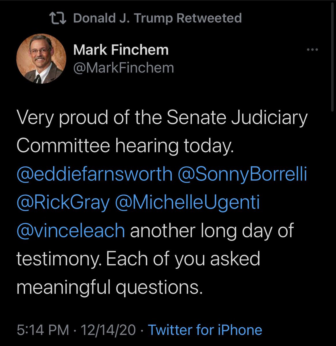 So far today, POTUS has tweeted 10 times. He also retweeted 7 posts for a total of 17 posts. First tweet at 7:19, last at 9:10 - 1:51 hours, 111 minutes, or 7.71% of the day.