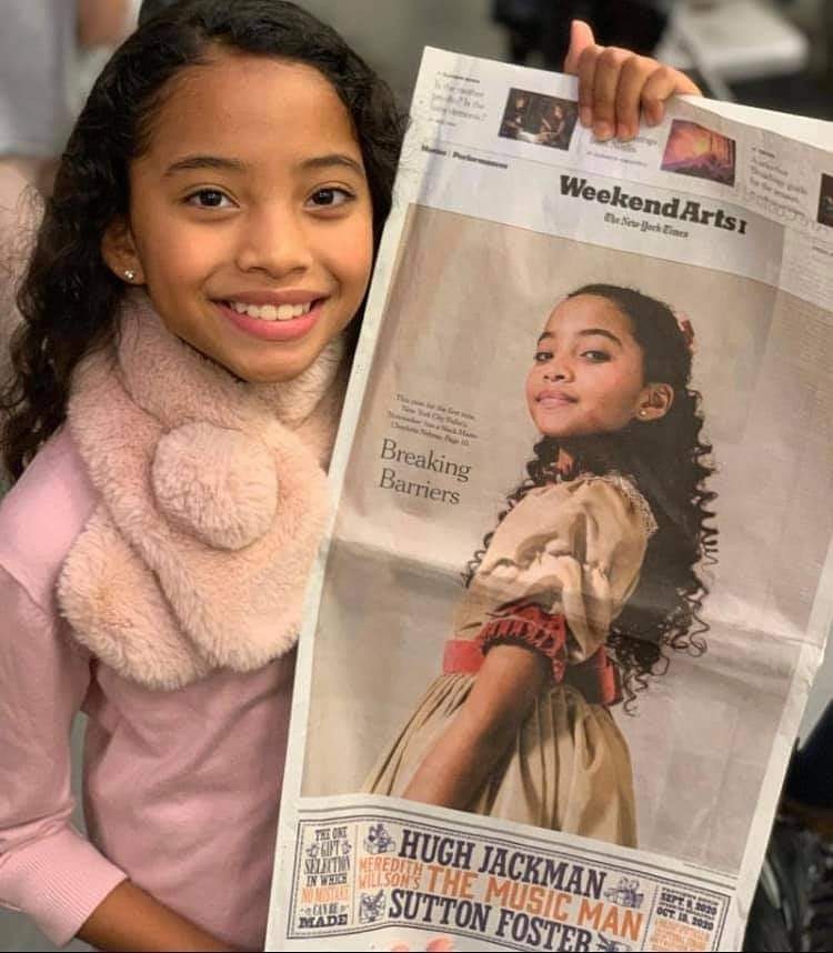 FlavvaMedia's tweet photo. Congratulations to Charlotte Nebres, 11-year-old ballerina who made history by becoming the first black lead in New York City Ballet's "The Nutcracker."

#WHATSYOURFLAVVA https://t.co/2AgIWLjc44